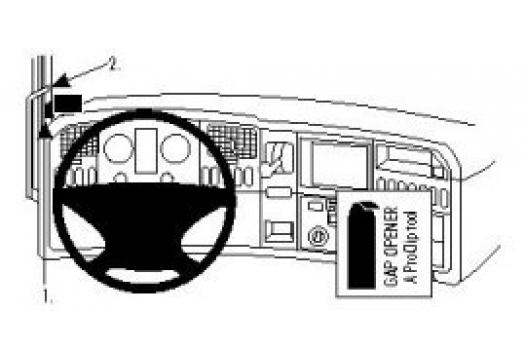 Proclip Scania R-series 10- Left mount