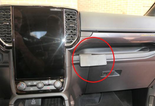Proclip Ford Ranger 23- Angled mount-smaller tablets
