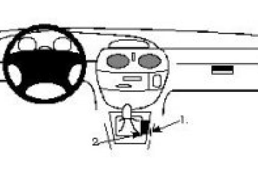 Proclip Renault Megane 96-03   console