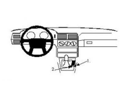 Proclip Volvo 850 91-          console