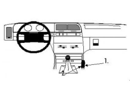 Proclip Citroen Xantia 93-     console