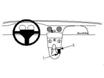 Proclip Fiat Barchetta 95-     console