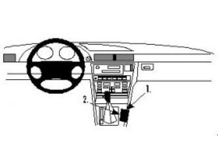 Proclip BMW 7-serie 94- console