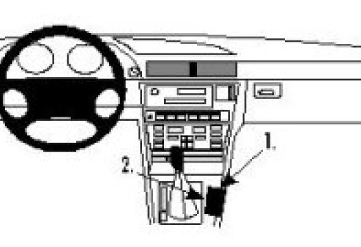 Proclip BMW 7-serie 94- console