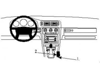 Proclip Volvo S70/V70 97- console