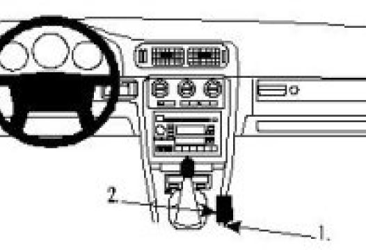 Proclip Volvo S70/V70 97- console