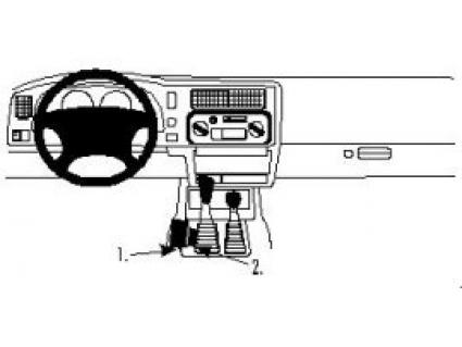 Proclip Mitsubishi L 200 97-   console