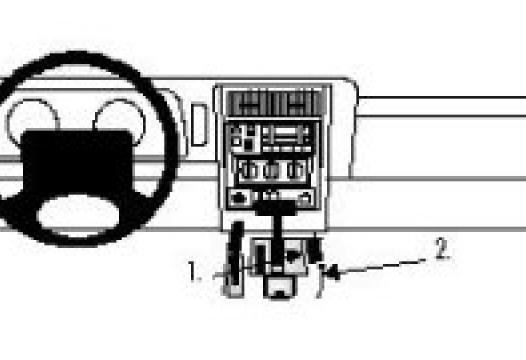 Proclip Jeep Cherokee 97-      console