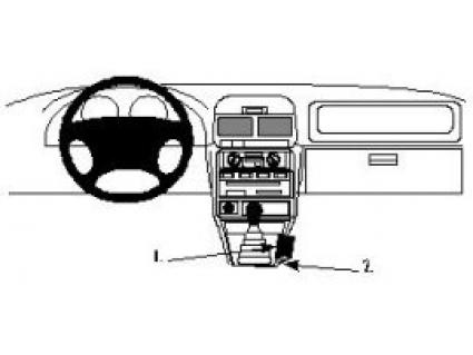 Proclip Subaru Forester 98- console