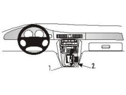Proclip Jaguar XJ 8  98- console