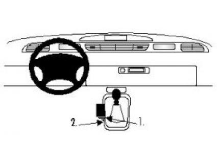 Proclip Renault Espace 97-     console