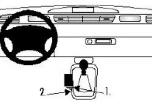 Proclip Renault Espace 97-     console