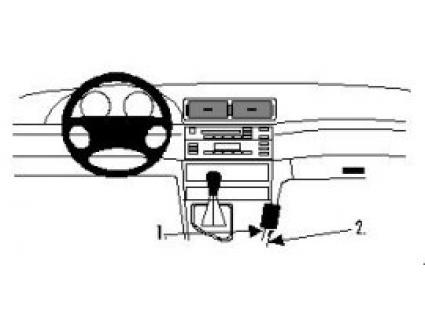 Proclip BMW 3-serie 98- console