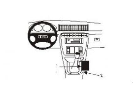 Proclip Audi A4 95- console