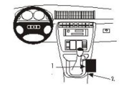 Proclip Audi A4 95- console
