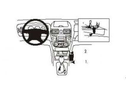 Proclip Nissan Almera console (00-)