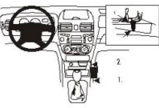 Proclip Nissan Almera console (00-)