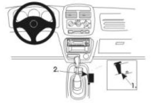 Proclip Suzuki Ignis 01- console
