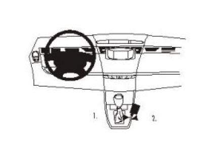Proclip Renault Avantime 02- console