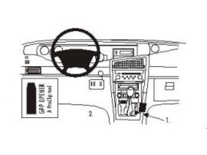 Proclip Renault VelSatis 02- console