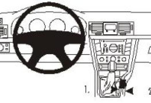 Proclip Opel Vectra 02- console