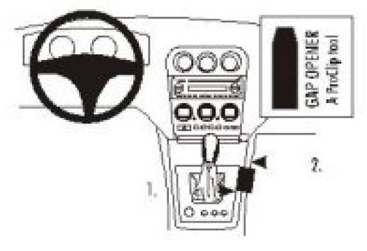 Proclip Alfa Romeo 156 02-     console