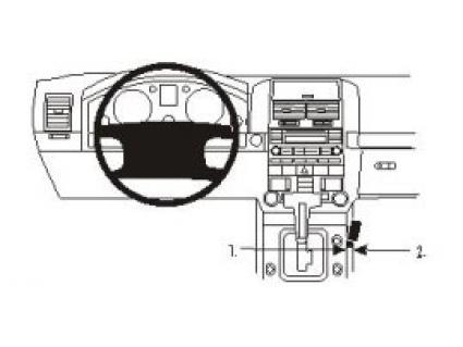 Proclip VW Touareg 03- console