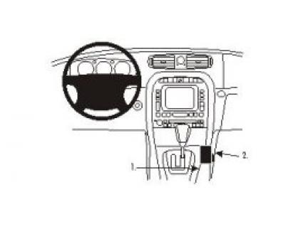 Proclip Jaguar XJ 03- console