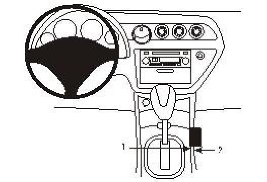 Proclip Honda Integra 04- console