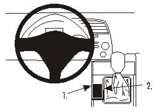 Proclip Honda S2000 04- console