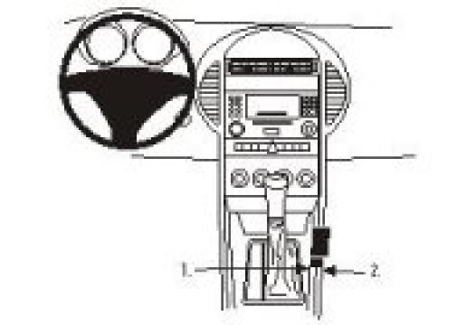 Proclip Mercedes SLK 04- console