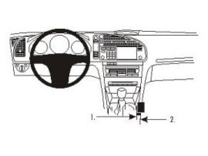 Proclip Saab 9-3 03- console