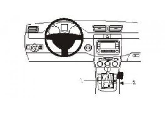 Proclip VW Passat 05- console 