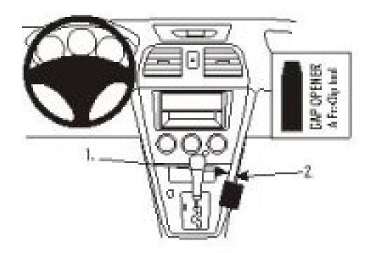 Proclip Subaru Impreza 05- console