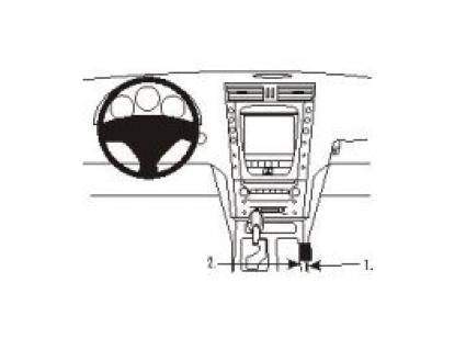 Proclip Lexus GS300/GS430 05- console