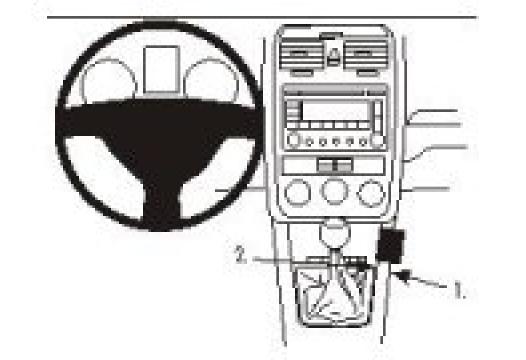 Proclip VW Jetta 06- console