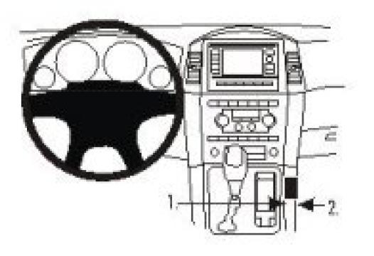 Proclip Jeep Grand Cherokee 05- console