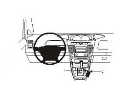 Proclip Ssang Yong Rodius 06- console