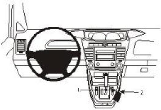 Proclip Ssang Yong Rodius 06- console
