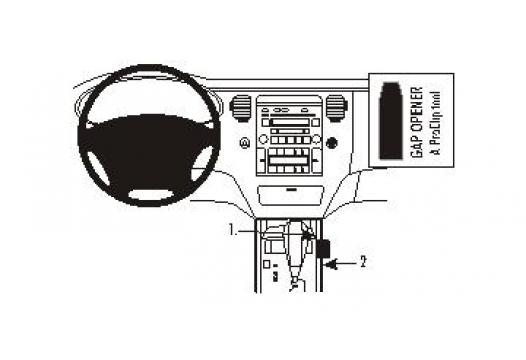 Proclip Hyundai Grandeur 06- console