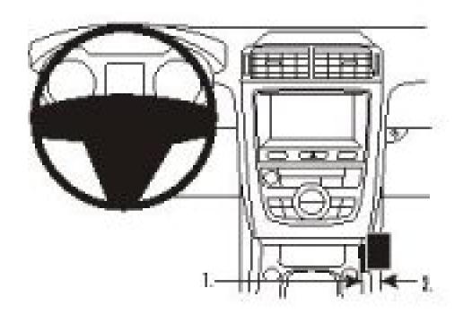 Proclip Jaguar XK-Series 07- console