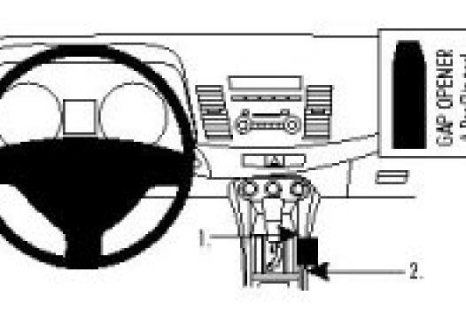 Proclip Mitsubishi Lancer 08- console
