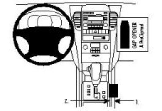Proclip Kia Sorento 08- console mount