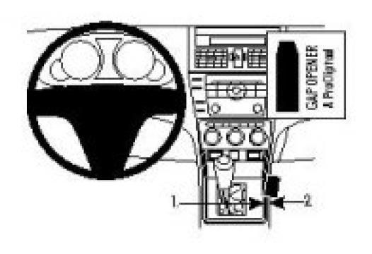 Proclip Mazda 6 08- console mount
