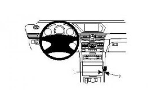 Proclip MB E-Klasse (200-430) sedan 09-10/Station 10- Console