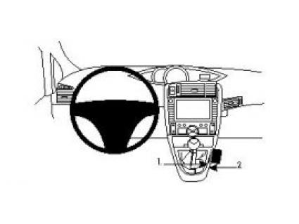 Proclip Toyota Verso 09- console