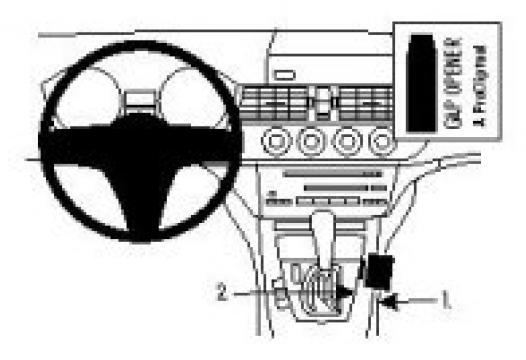 Proclip BMW Z4 09- console