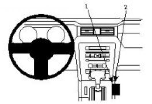 Proclip Ford Mustang 10- console mount