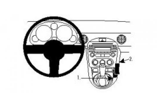 Proclip Mazda Miata/ MX5 10 - Console mount