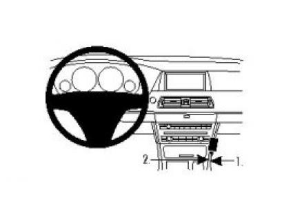 Proclip BMW 5-series GT F07 10- Console mount